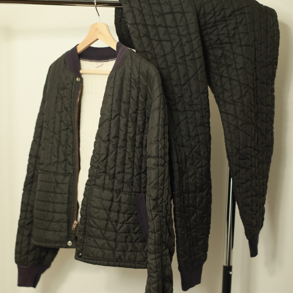 Vintage combo ski suit